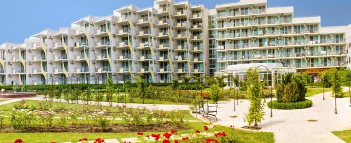 Hotel LAGUNA BEACH 4* - Albena, Bulgaria. - Photo 1