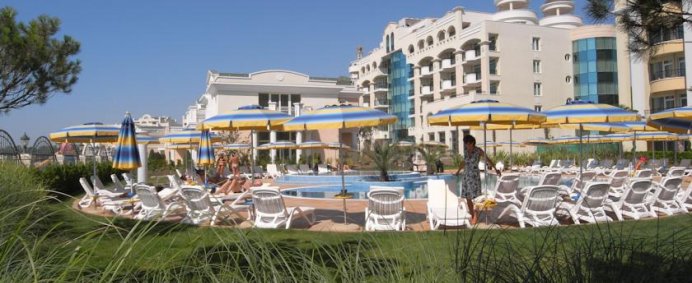 Hotel SUNSET RESORT 5* - Pomorie, Bulgaria. - Photo 1