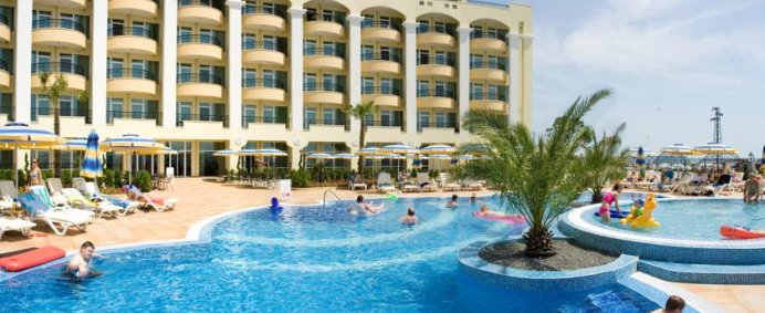 Hotel SUNSET RESORT 5* - Pomorie, Bulgaria. - Photo 2