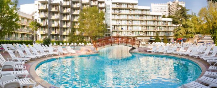 Hotel LAGUNA MARE 4* - Albena, Bulgaria. - Photo 1