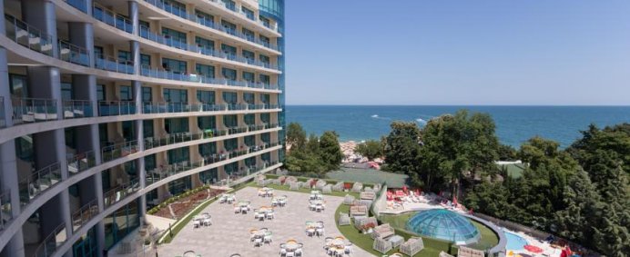Hotel MARINA GRAND BEACH 4* - Nisipurile de Aur, Bulgaria. - Photo 4