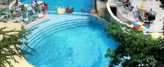 Hotel MIMOSA SUNSHINE 4* - Nisipurile de Aur, Bulgaria. - Photo 2