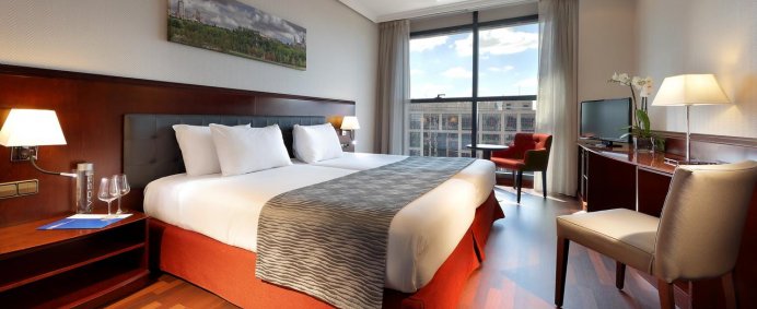 Hotel VIA CASTELLANA 4* - Madrid, Spania. - Photo 5