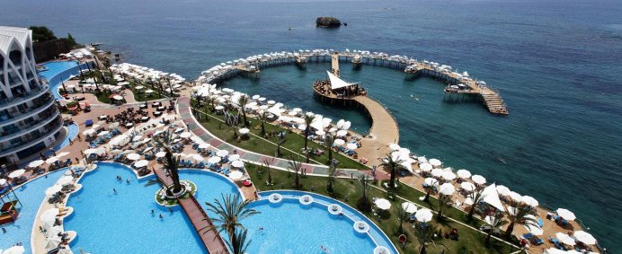Hotel GRANADA LUXURY OKURCALAR 5* - Alanya, Turcia. - Photo 4