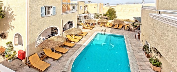 Aparthotel SELLADA 3* - Santorini, Grecia. - Photo 1