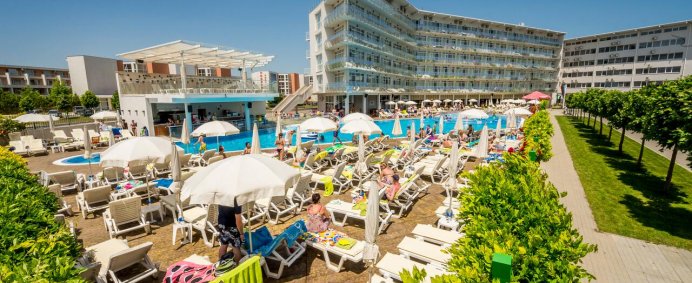 Hotel AQUA NEVIS & AQUA PARK 4* - Sunny Beach, Bulgaria. - Photo 1