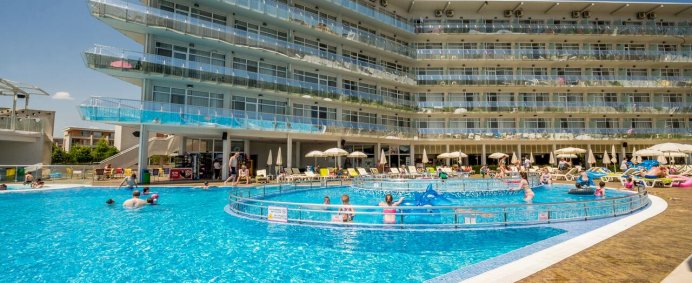 Hotel AQUA NEVIS & AQUA PARK 4* - Sunny Beach, Bulgaria. - Photo 3