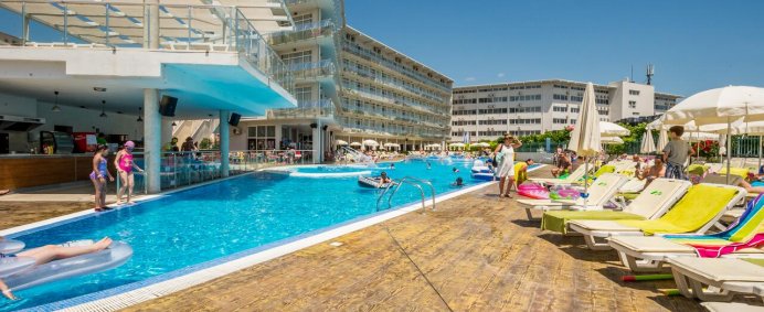 Hotel AQUA NEVIS & AQUA PARK 4* - Sunny Beach, Bulgaria. - Photo 5