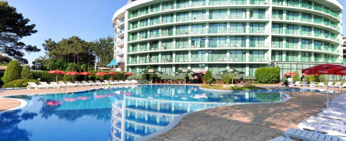 Hotel CAESAR PALACE (Ex.COLOSSEUM) 4* - Sunny Beach, Bulgaria. - Photo 5