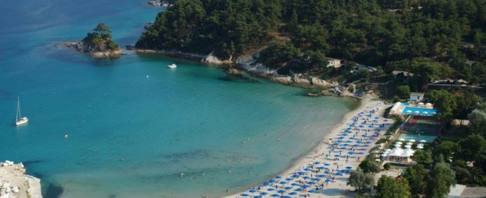 Hotel MAKRYAMMOS BUNGALOWS 4* - Thassos, Grecia. - Photo 1