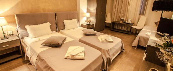 Hotel AQUA MARE SEA SIDE APARTMENTS 3* - Halkidiki, Nea Kalikratia, Grecia. - Photo 1