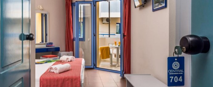 Hotel CENTRAL HERSONISSOS 3* - Creta, Grecia. - Photo 12