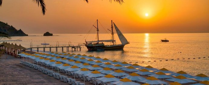 Hotel PIRATE'S BEACH CLUB 5* - Kemer, Turcia. - Photo 1