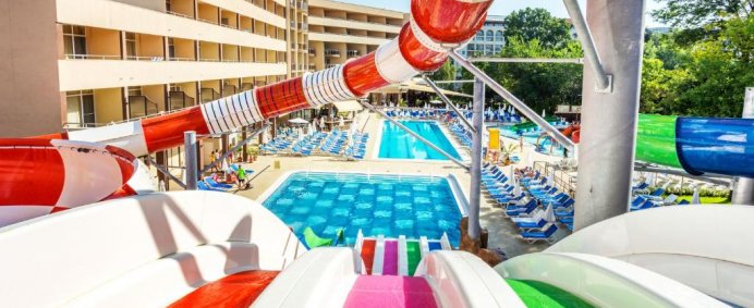 Hotel LAGUNA PARK & AQUA CLUB 4* - Sunny Beach, Bulgaria. - Photo 1