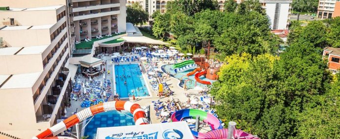 Hotel LAGUNA PARK & AQUA CLUB 4* - Sunny Beach, Bulgaria. - Photo 3