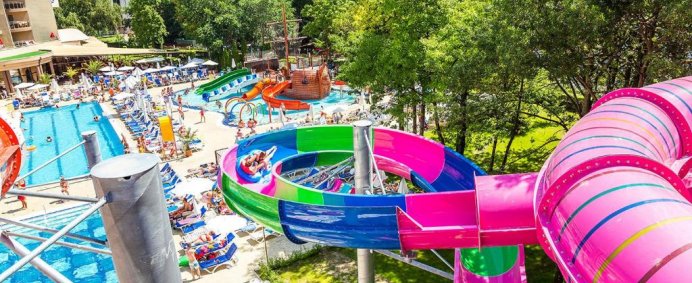 Hotel LAGUNA PARK & AQUA CLUB 4* - Sunny Beach, Bulgaria. - Photo 8