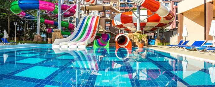 Hotel LAGUNA PARK & AQUA CLUB 4* - Sunny Beach, Bulgaria. - Photo 9