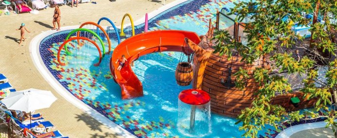Hotel LAGUNA PARK & AQUA CLUB 4* - Sunny Beach, Bulgaria. - Photo 10