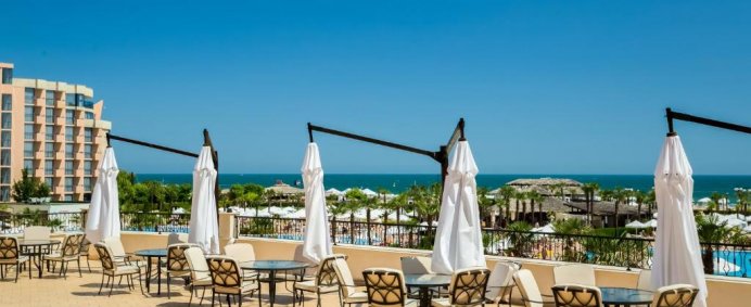 Hotel MAJESTIC BEACH RESORT 4* - Sunny Beach, Bulgaria. - Photo 2