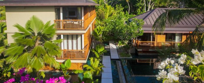 Hotel DHEVATARA BEACH 5* - Praslin, Seychelles. - Photo 4