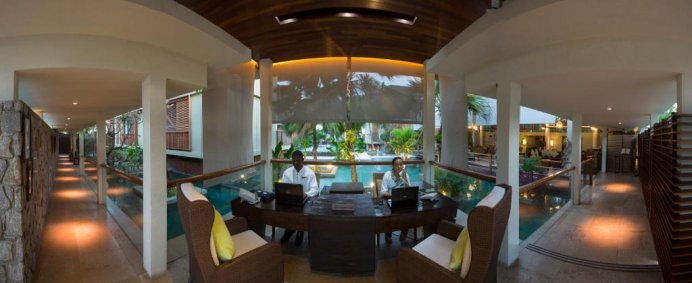 Hotel DHEVATARA BEACH 5* - Praslin, Seychelles. - Photo 11