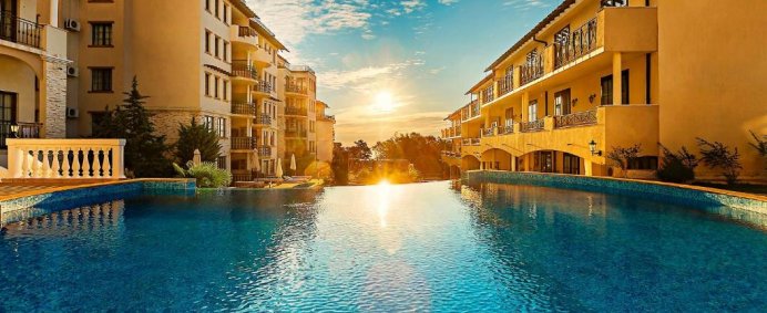 Hotel THE CLIFF BEACH RESORT 4* - Obzor, Bulgaria. - Photo 1