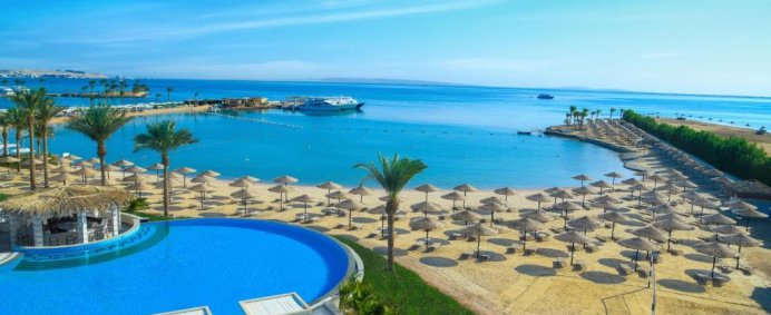 Hotel JAZ CASA DEL MAR BEACH 5* - Hurghada, Egipt. - Photo 1