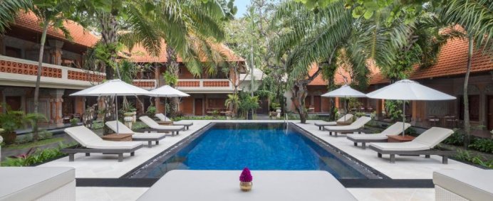 Hotel GRIYA SANTRIAN BEACH RESORT 3* - Bali, Indonezia. - Photo 8