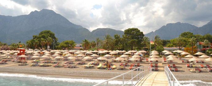 Hotel CLUB BORAN MARE BEACH 5* - Kemer, Turcia. - Photo 5