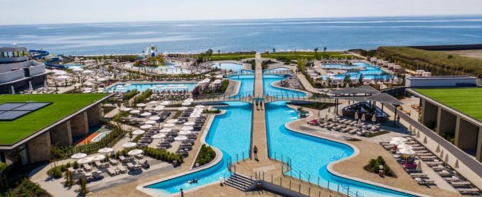 Hotel WAVE RESORT 5* - Pomorie, Bulgaria. - Photo 2