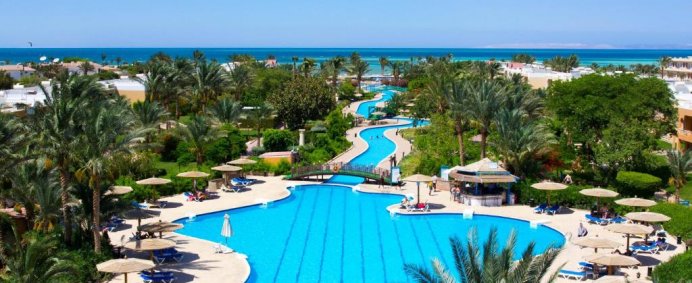 Hotel GOLDEN BEACH RESORT 4* - Hurghada, Egipt. (Aqua Park) - Photo 1