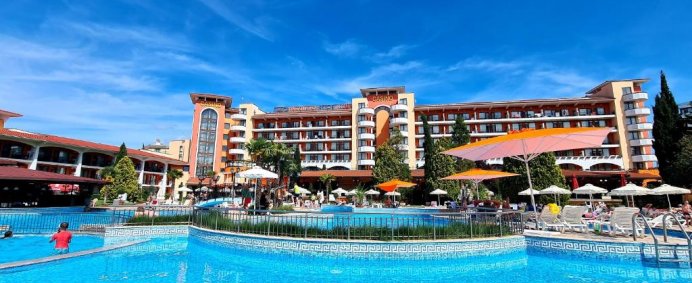Hotel HRIZANTEMA 4* - Sunny Beach, Bulgaria. - Photo 1