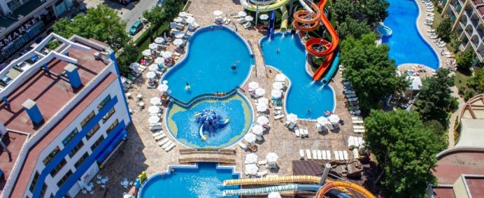 Hotel KUBAN RESORT & AQUAPARK 4* - Sunny Beach, Bulgaria. - Photo 13