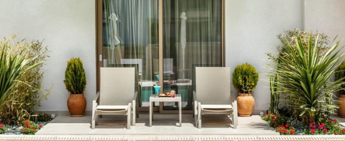 Hotel PEFKI DELUXE RESIDENCES 4* - Halkidiki Kassandra (Pefkochori), Grecia. - Photo 6