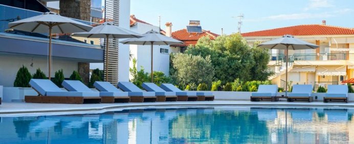 Hotel AGNES DELUXE 3* - Halkidiki Kassandra (Pefkochori), Grecia. - Photo 1
