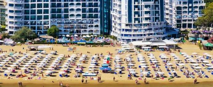 Hotel CHAIKA BEACH & SPA RESORT 3* - Sunny Beach, Bulgaria. - Photo 1