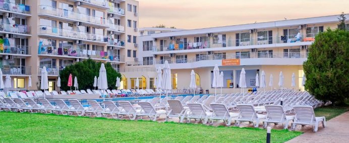 Hotel GARDEN NEVIS 3* - Sunny Beach, Bulgaria. - Photo 4