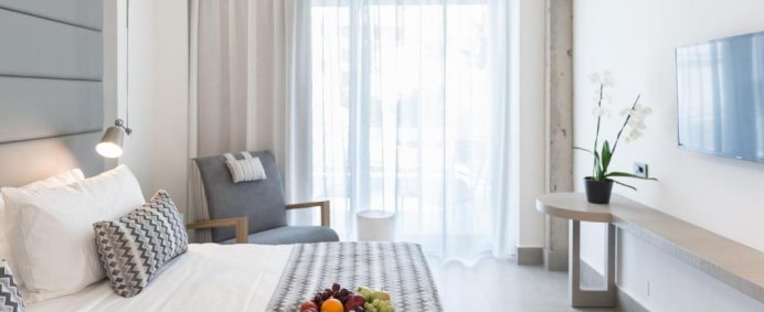 Hotel GLAROS BEACH 4* - Creta (Hersonissos), Grecia. - Photo 4