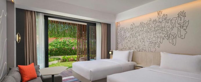 Hotel ALOFT BALI KUTA at BEACHWALK 4* - Bali, Indonezia. - Photo 2
