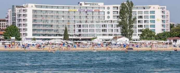 Hotel SENTIDO NEPTUN BEACH RESORT 4* - Sunny Beach, Bulgaria. - Photo 1