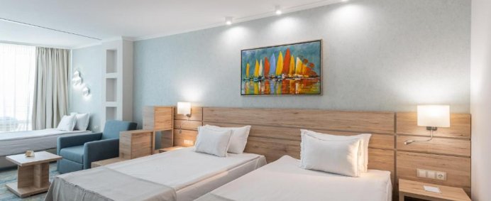 Hotel SENTIDO NEPTUN BEACH RESORT 4* - Sunny Beach, Bulgaria. - Photo 6