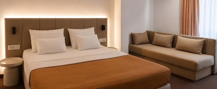 Hotel GARNI HOTEL FINESO 4* - Budva, Muntenegru. - Photo 2