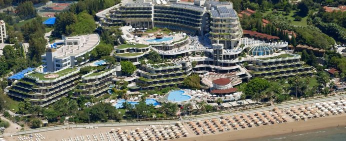 Hotel CRYSTAL SUNRISE QUEEN LUXURY RESORT & SPA 5* - Side, Turcia. - Photo 1