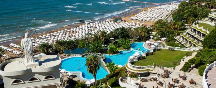 Hotel CRYSTAL SUNRISE QUEEN LUXURY RESORT & SPA 5* - Side, Turcia. - Photo 2