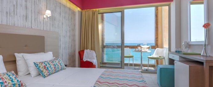Hotel PALMERA BEACH 3* - Creta, Grecia. - Photo 2