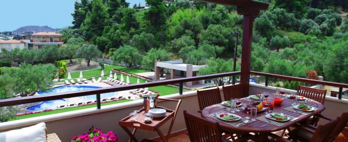 Hotel KASSANDRA VILLAGE LUXURY RESORT APARTMENTS 4* - HakidikiKassandra, Grecia. - Photo 4