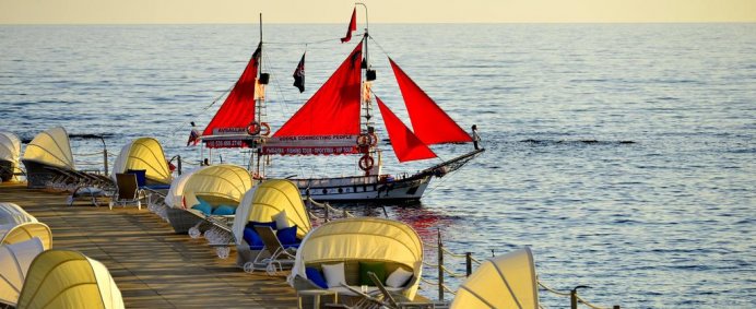 Hotel AZURA DELUXE RESORT & SPA 5* - Alanya, Turcia. - Photo 4