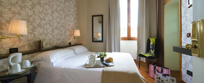 Hotel DE LA PACE 3* - Florenta, Italia. - Photo 12