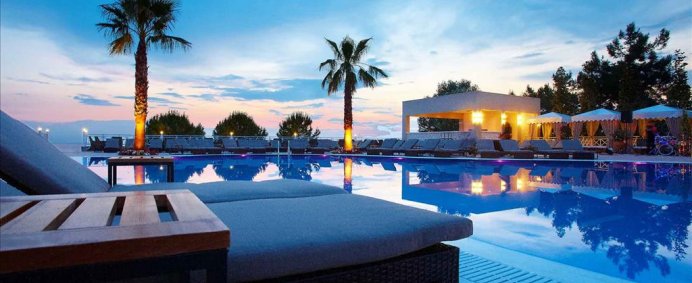 Hotel POMEGRANATE WELLNESS SPA 5* DeLuxe - Halkidiki Kassandra, Grecia. - Photo 2