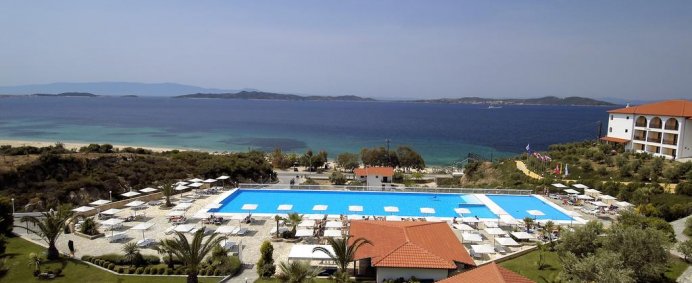 Hotel AKRATHOS BEACH 4* - Halkidiki, Grecia. - Photo 1